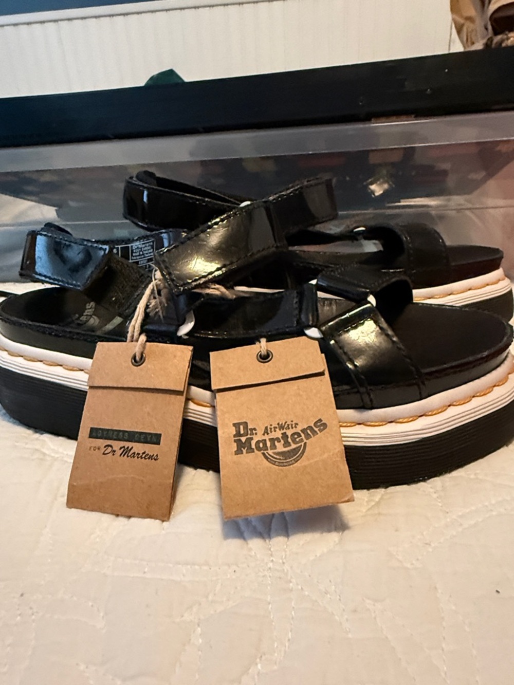 Agyness Deyn Dr. Martens Aggy Sandals never worn!!